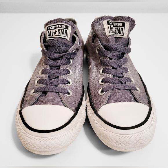 Converse All Star Chuck Taylor 545025F Low Top Gray Sneaker Women's Size 7 Shoes - Picture 6 of 9